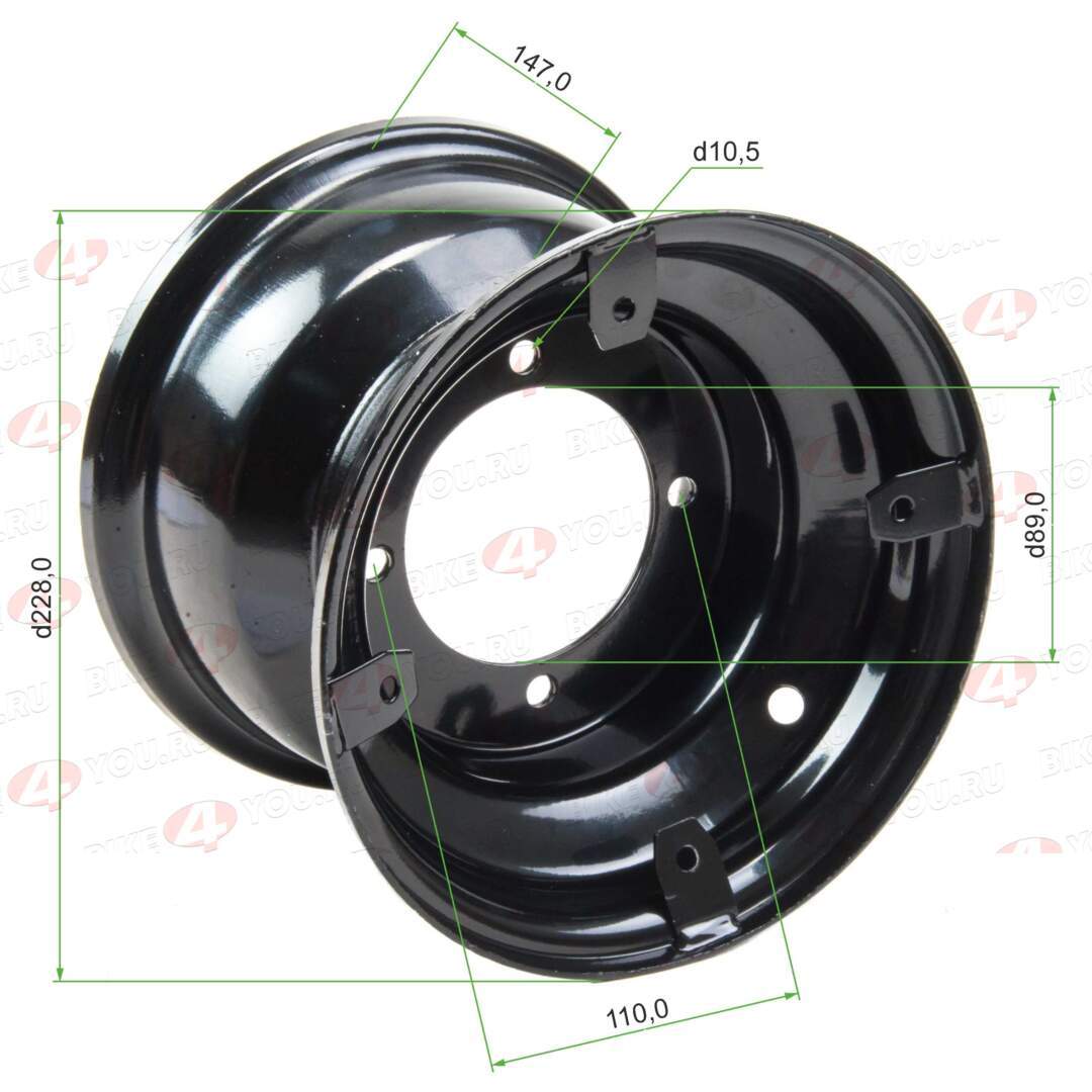 Обод задний 8" ATV COYOTE
